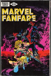 Marvel Fanfare #2 (1982) Spider-Man