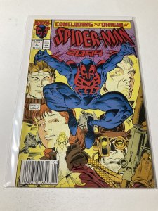 Spider-Man 2099 3 Vf Very Fine 8.0 Newsstand Marvel