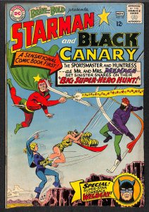 Brave And The Bold #62 VG 4.0 Starman Black Canary!