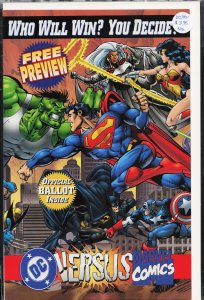 DC Versus Marvel / Marvel Versus DC Consumer Preview (1995) Superman
