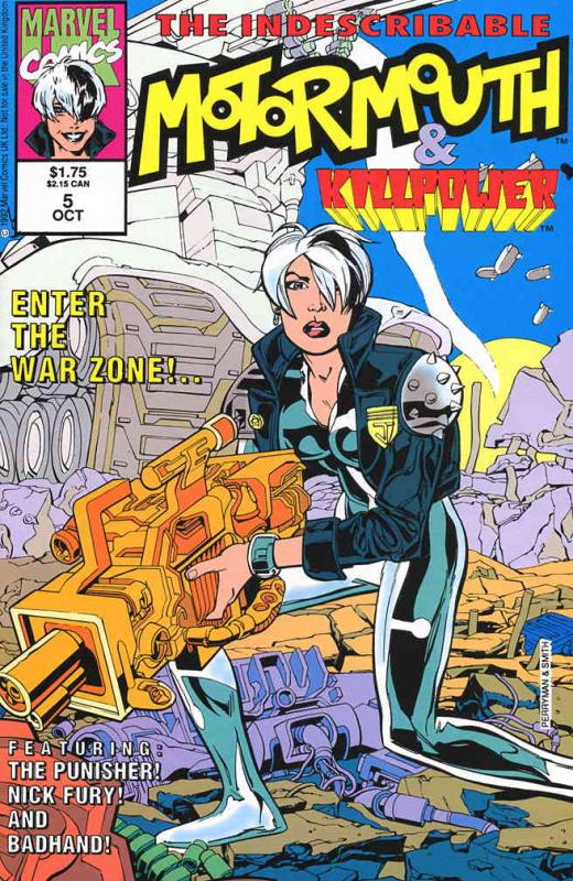 Motormouth #5 VF/NM ; Marvel UK | Killpower