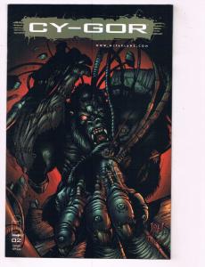 Lot Of 3 Cy-Gor Image Comic Books # 1 2 3 Guerrilla Todd McFarlane TW22