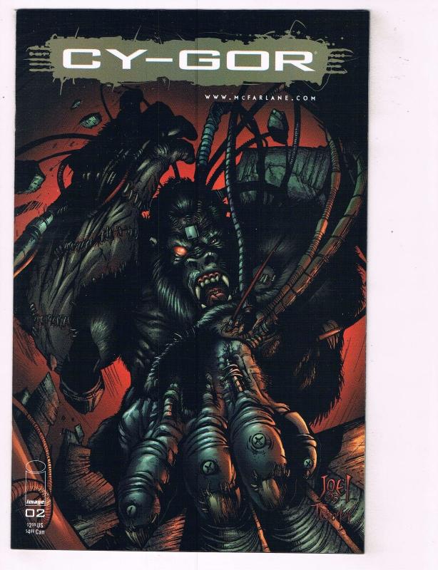 Lot Of 3 Cy-Gor Image Comic Books # 1 2 3 Guerrilla Todd McFarlane TW22