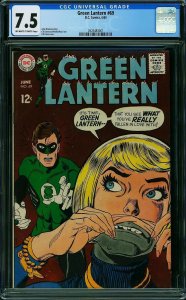 Green Lantern #69 (1969) CGC 7.5 VF-