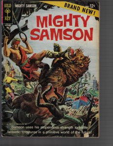 Mighty Samson #1 (Gold Key, 1964) KEY