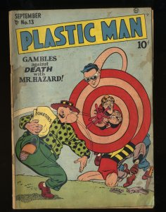 Plastic Man (1943) #13 GD+ 2.5