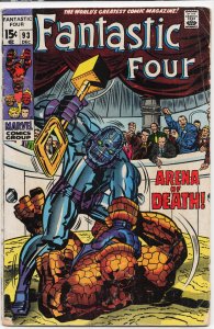 Fantastic Four #93 (1969) Fantastic Four
