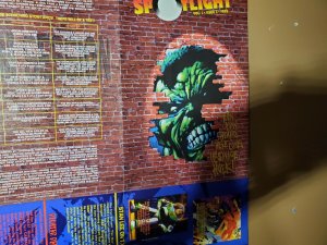 Incredable hulk poster  20 1/4 x 13 1/4 