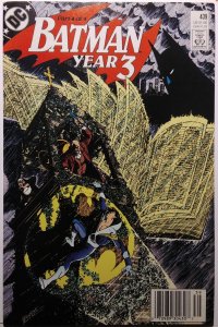 Batman #439 Newsstand Edition (1989)