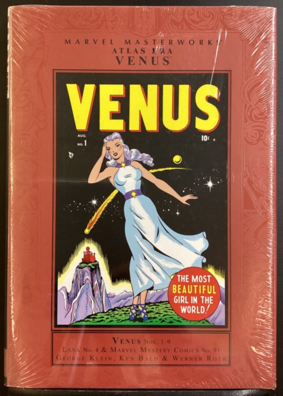 Marvel Masterworks Atlas Era Venus Vol. 1 Nos. 1-9 Lana 4 Mystery 91 HC - 2011 9780785150183