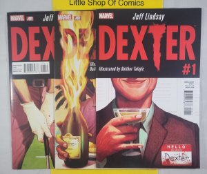 Dexter #1 #2 #4 1st Print 2013 Marvel Missing #3 & 5 TV Show See Photos/Notes