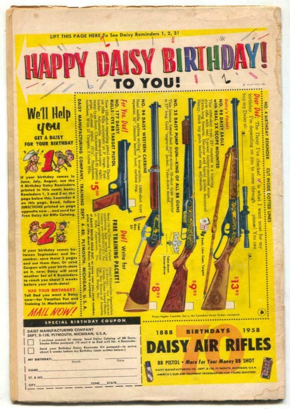 Batman #117 1958-Rocket cover- DC Silver Age G