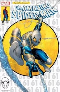 AMAZING SPIDER-MAN #61  (2021)  TYLER KIRKHAM TRADE/VIRGIN VARIANT SET NM.