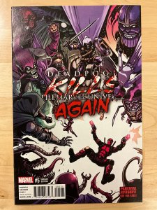 Deadpool Kills The Marvel Universe Again #5 Variant Cover (2017)