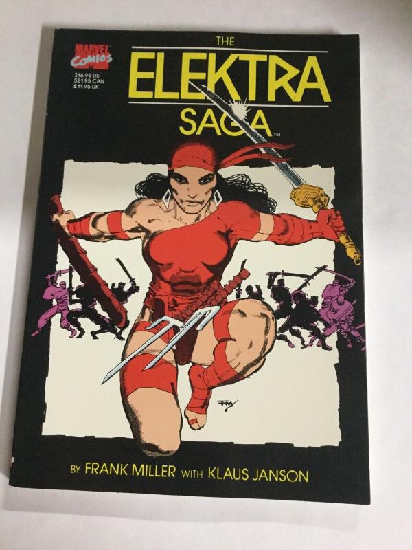 The Electra Saga Frank Miller Nm Near Mint Marvel Comics SC TPB