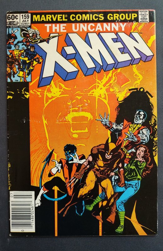 The Uncanny X-Men #159 Newsstand Edition (1982)