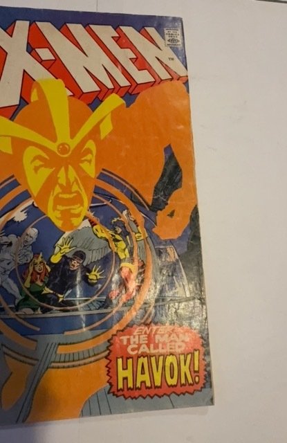 The X-Men #58  (1969)enter a man called Havoc see description