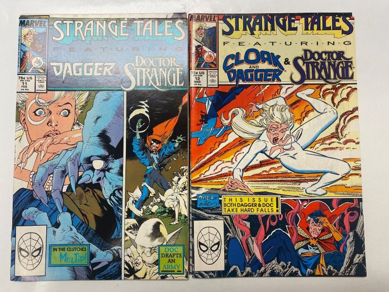 4 Strange Tales MARVEL COMICS #9 10 11 12 36 KM6