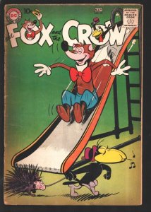 Fox and the Crow #55 1959- DC-Wacky & violent humor-Porcupine at bottom of sl...