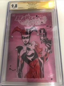 Harley Quinn (2020) # 75 (CGC 9.8 SS) Signed & Sketch Idris Durcet  * DC  Comics