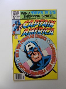 Captain America #250 Newsstand Edition (1980) VF- condition