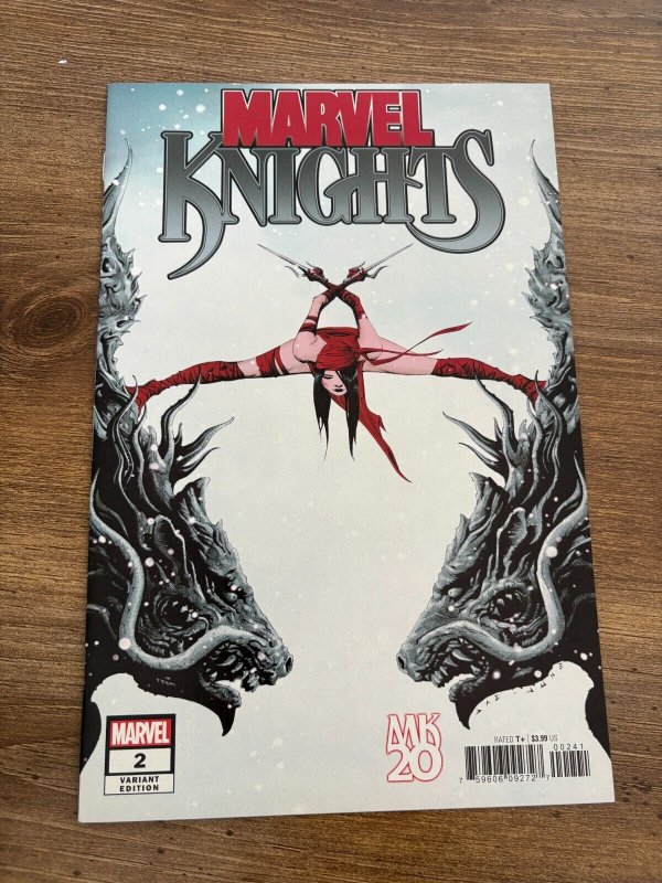Marvel Knights # 2 NM 1st Print Variant Cover Marvel Comic Book Elektra 13 J286
