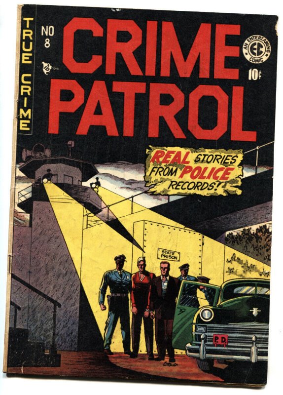 Crime Patrol #8-1948-Rare Sci-Fi prototype issue-EC comic book