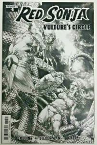 RED SONJA VULTURE'S CIRCLE#5 NM 2014 VARIANT EDITION 1 IN 10 DYNAMITE COMICS