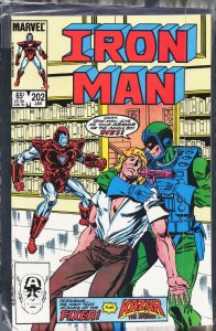 Iron Man #202 (1986) Iron Man