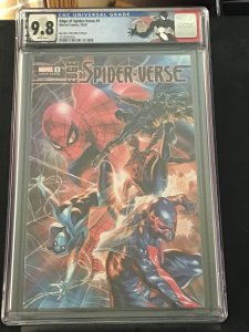 Edge of Spider-Verse #1 9.8 CGC Custom Label ltd to 3000