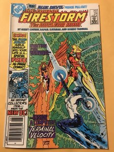 The Fury of Firestorm #24 : DC 6/84 Fn; 1st appearance BLUE DEVIL, Newsstand