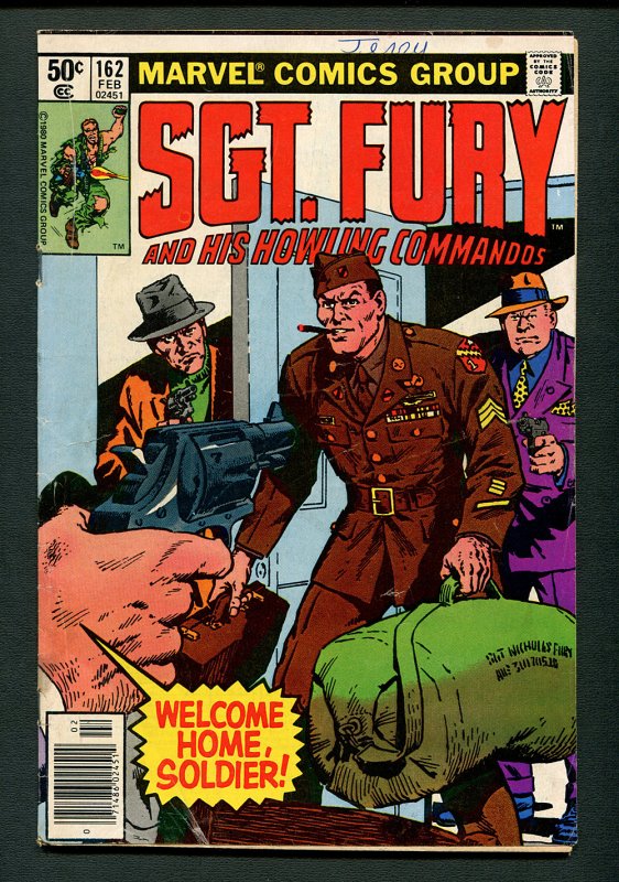 Sgt. Fury Lot of 5 (VG) Newsstand / 1980