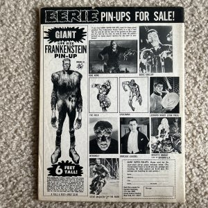 Vintage EERIE Magazine #22 May 1969 WARREN Horror Comics VIC PREZIO
