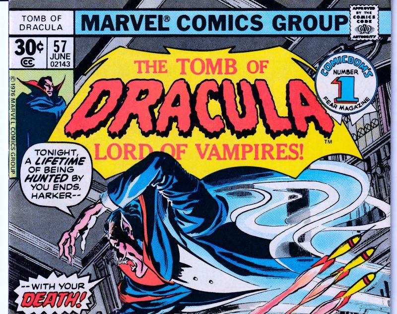 Tomb of Dracula(vol. 1) # 57  The Forever Man !!!