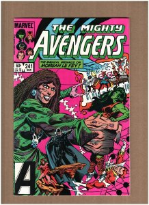 Avengers #241 Marvel Comics 1984 Morgan Le Fey She-Hulk NM- 9.2