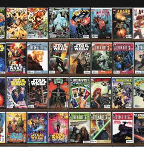Huge Lot 140+ Comics with Batman: Gotham Knights, Aquaman, Star Wars & More!