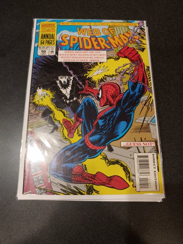 Web of SpiderMan Annual 10 (1994) Comic Books Modern