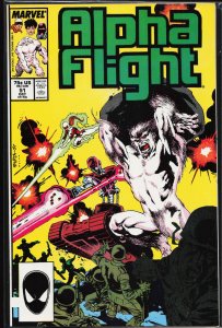 Alpha Flight #51 (1987) Alpha Flight