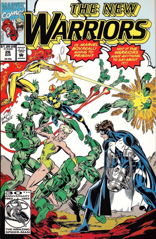 The New Warriors #25 and #26 (1992) VF or better