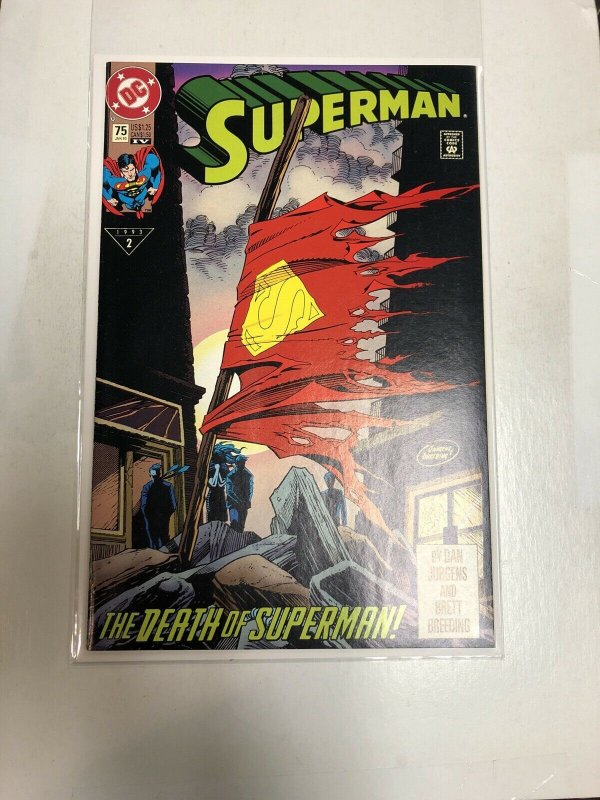 Superman (1993) # 75 (NM) Death of Superman 4th Print