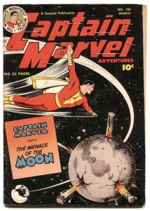 Captain Marvel Adventures #106 1950- Menace Of The Moon FN-