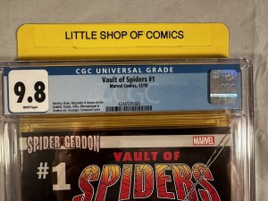 Vault of Spiders #1 CGC 9.8 1st Spider-Byte * Web-Slinger * Savage Spider-Man