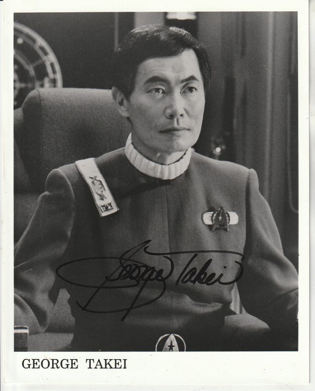 Autographed George Takei Star Trek VI The Undiscovered Country Photo(No C.O.A.)