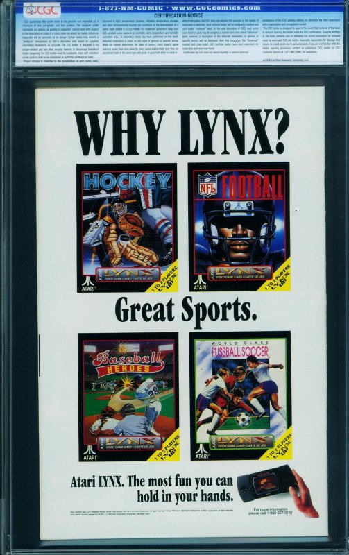 New Titans #99  1993 - DC -CGC 9.8 - Comic Book-0241120023