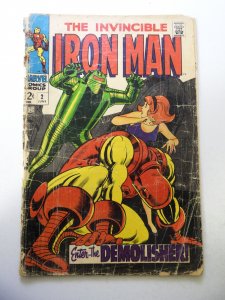 Iron Man #2 (1968) FR/GD Condition See Desc