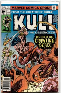 Kull the Destroyer #21 (1977) Kull