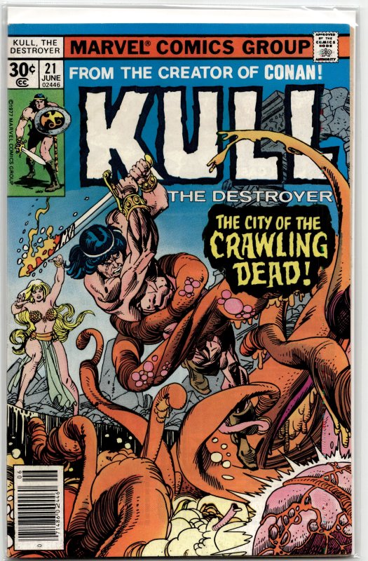 Kull the Destroyer #21 (1977) Kull