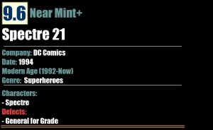 Spectre 21 (1994) NM+ DC Comics