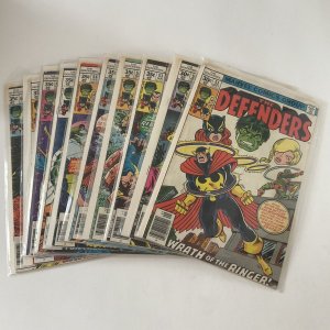 Defenders 51-60 Fine Fn 6.0 Lot Run Set Marvel