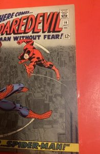 Daredevil #16 (1966) with Spider-man  app